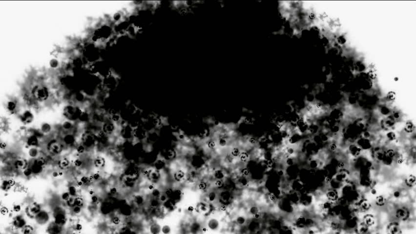 explosion carbon & smoke,natural disasters & military battlefield.