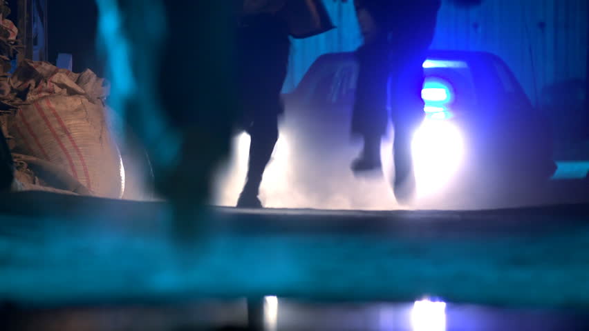 Police operation. Criminal pursuit