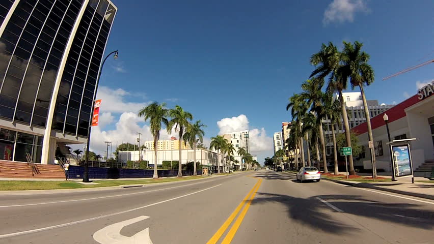 MIAMI, FL -NOVEMBER 2nd: Timelapse Video of Biscayne Blvd taken with gopro 3, November 2nd, 2012 in Miami, FL.