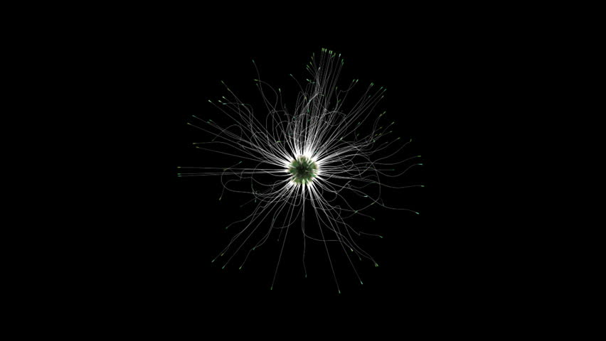 Abstract dandelion dancing,Alpha included