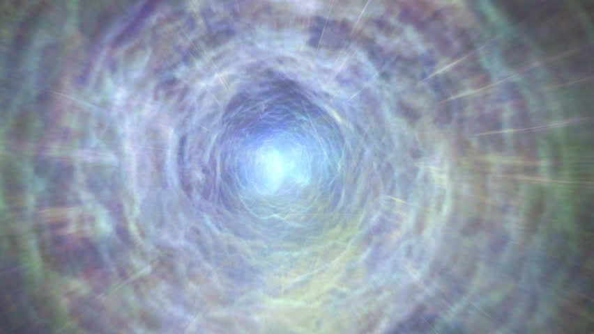 Flying through a wormhole loop