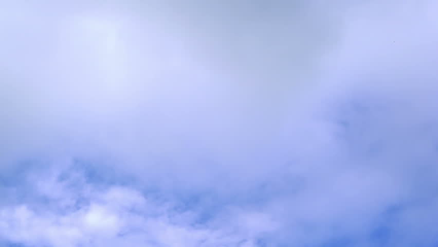 Beautiful stormy clouds time lapse 
