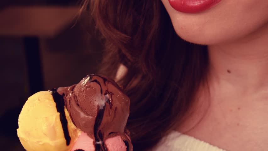 unforgettable closeness with sweet lady eating ice cream 222788 unforgettable closeness with sweet lady eating ice cream 222787
