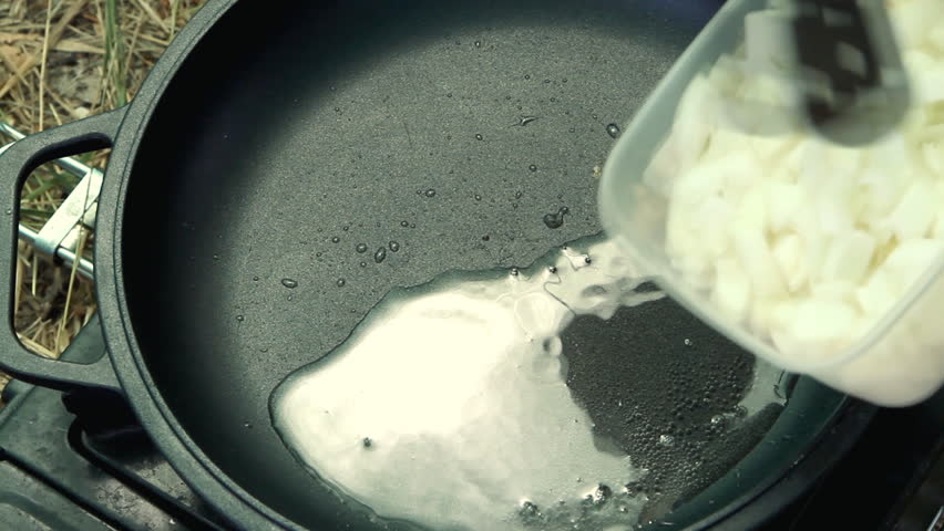 roast on a portable gas stove