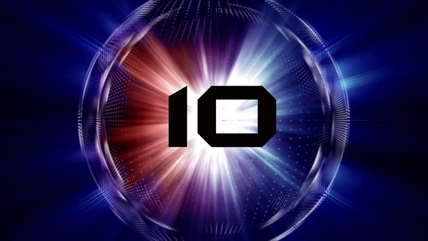 opening intro sequence for motion graphic countdown