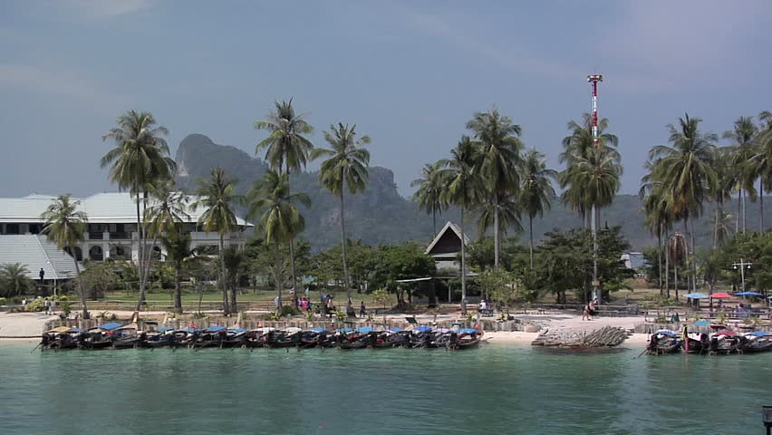 Long Tail Boats on Ao Loh Lam Beach