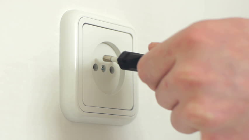 Turn on and off electrical plug
