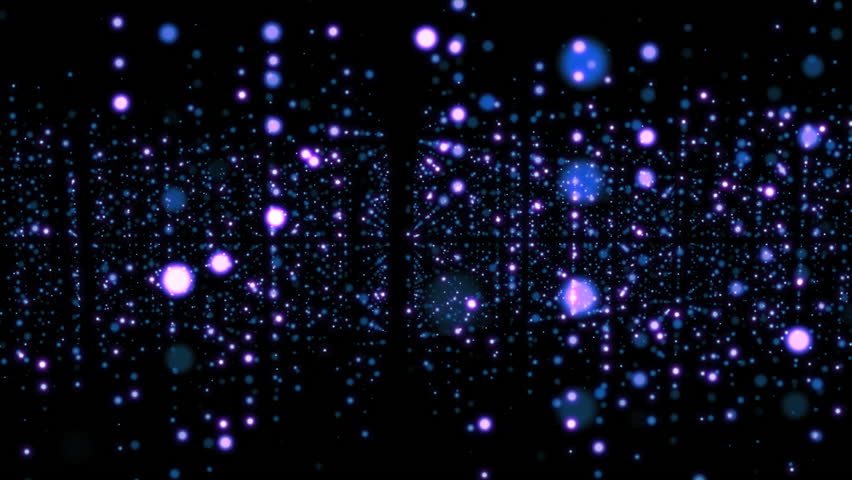 Moving through Grid of particles