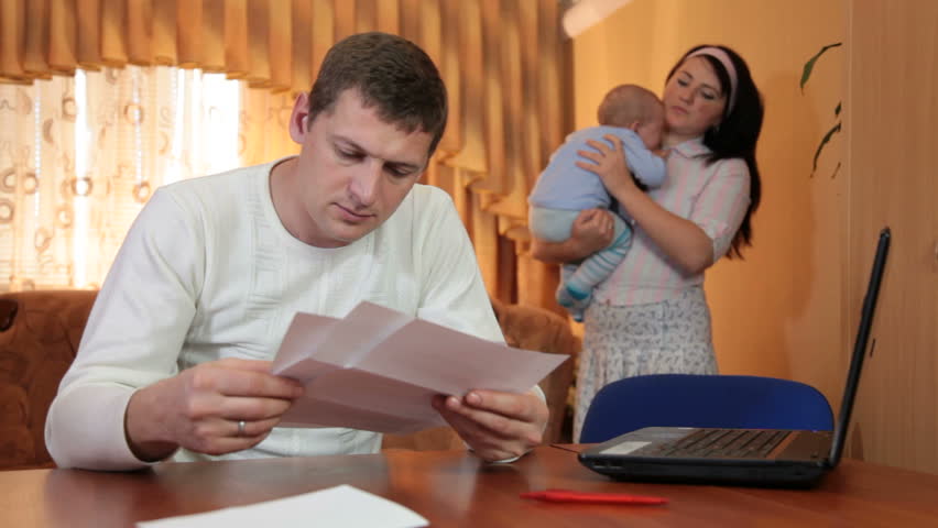 Some bad news in the notice for a young family
