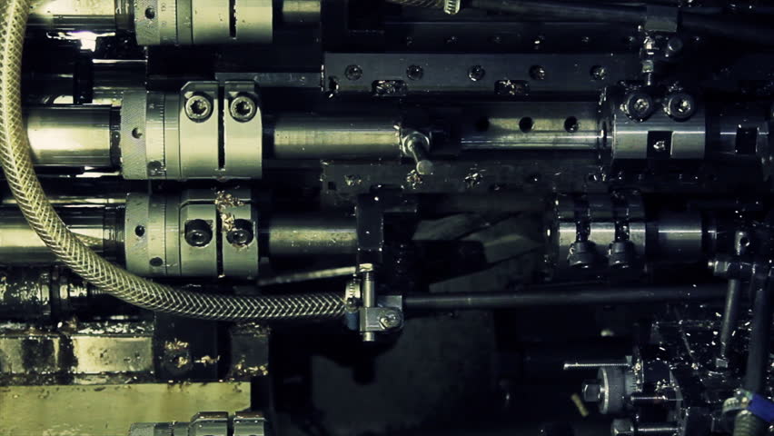 Hydraulic pistons in a automatic machine of the manufacturing industry spare parts