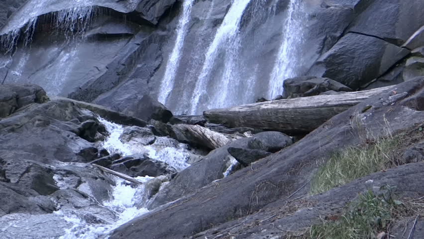 Bridal Veil Falls 	in the Lake Serene trail, 	in the North Cascades
