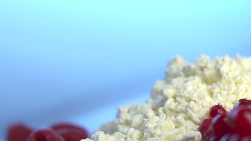 raspberries and cheese curds