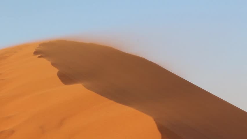Sossusvlei sand dunes landscape in the Nanib desert near Sesriem, Namibia 