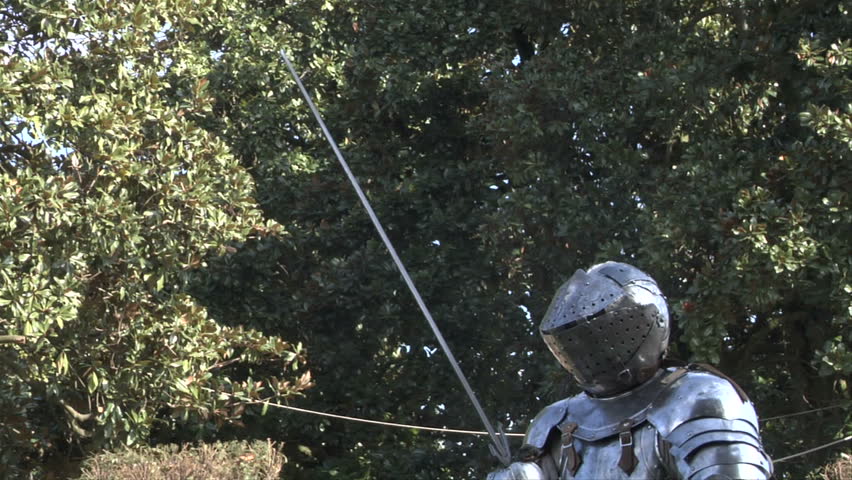 Fighting medieval knights