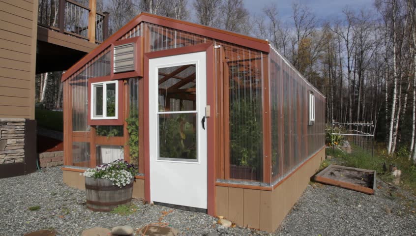 Greenhouse at End of Season
