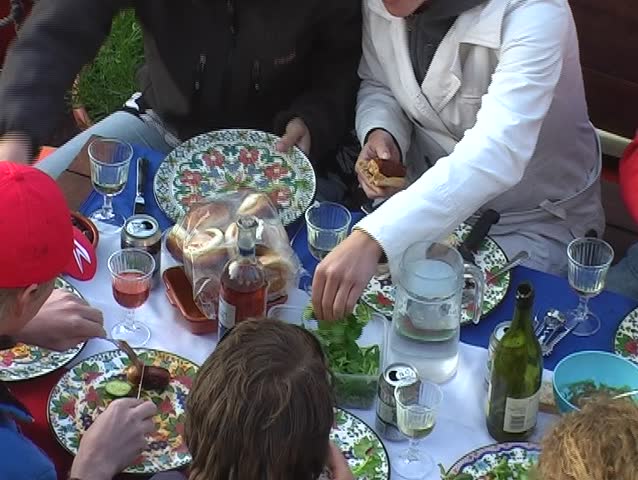 Dinner on a boat at the river Amstel in Amsterdam Netherlands