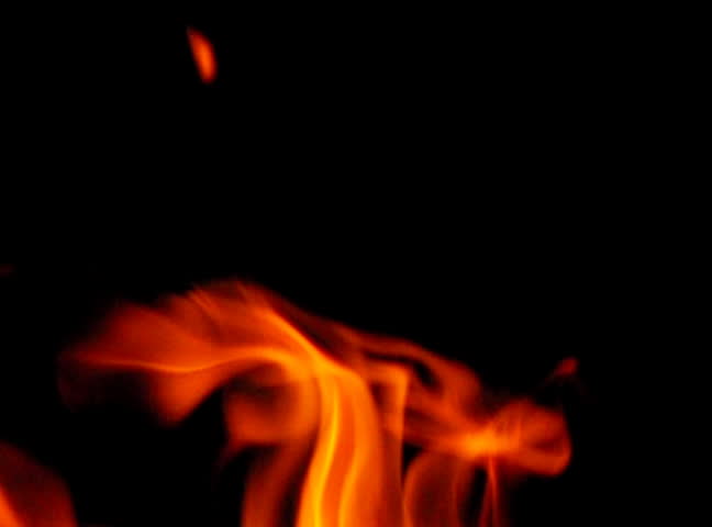 Fire loop in slow motion 7