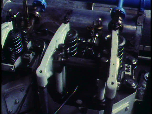 Holland, The Netherlands, Pumping station, modern hydro equipment, close up of top of pump levers