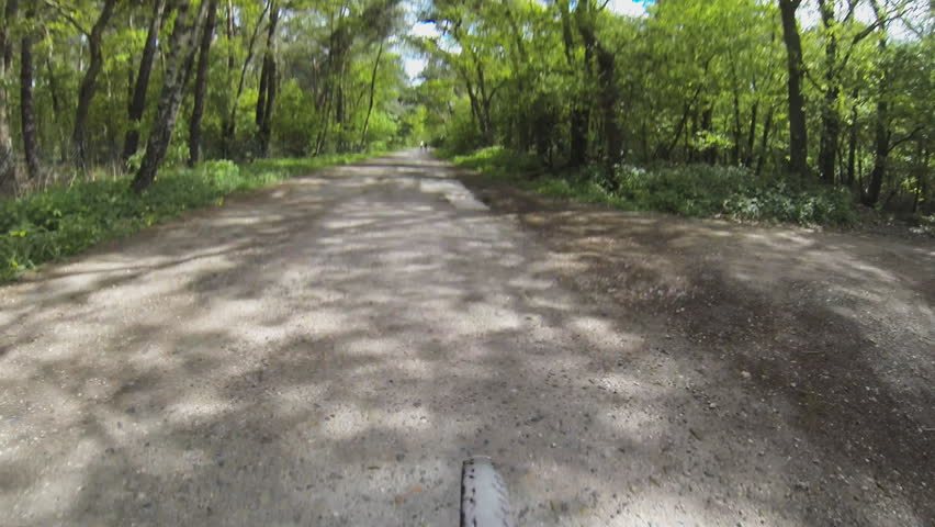 Actioncam: high speed footage of cycling time lapse