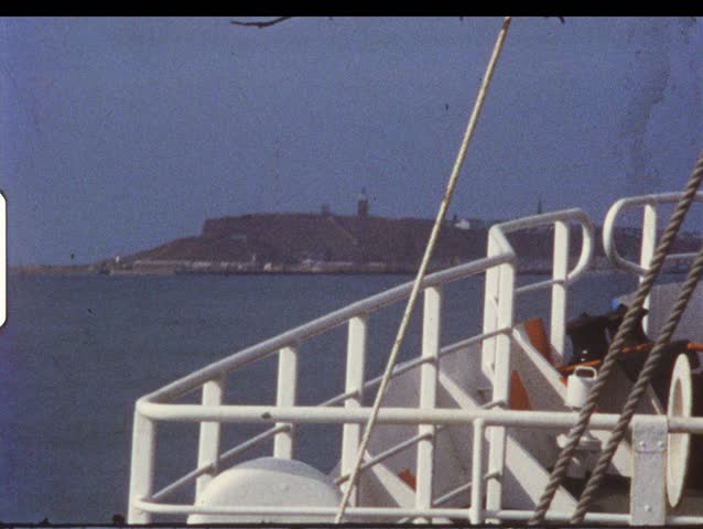 Vintage 8mVintage 8mm film: Trip to Helgoland, Germany, 1970s