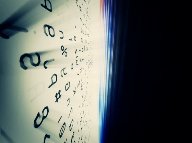 NTSC - Motion 870: Streaming digital data forms flicker, shift and pulse (Loop).