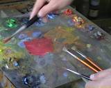 artist in studio
