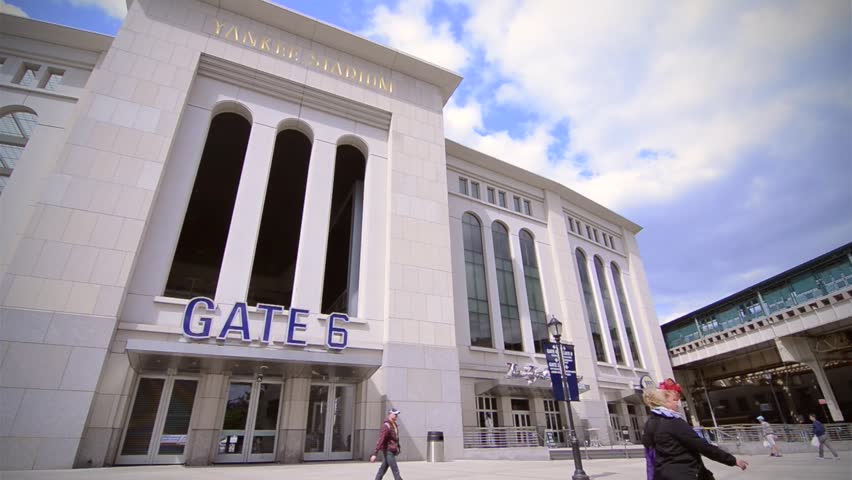 NEW YORK - MAY 15: Yankee Stadium on May 15, 2013 in New York. Yankee Stadium is located in The Bronx in New York City, and is the home of the New York Yankees Major League Baseball franchise.