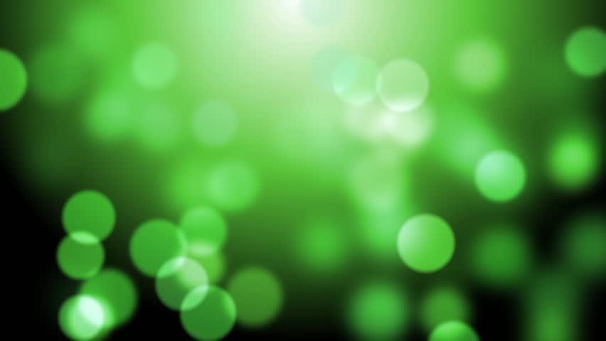 Green Light Beams And Particles Loopable Background Stock Footage Video