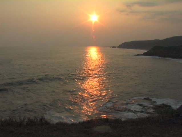 Sunset  in Punta De Cometa (Panasonic AG-DVX100A: 24P)  