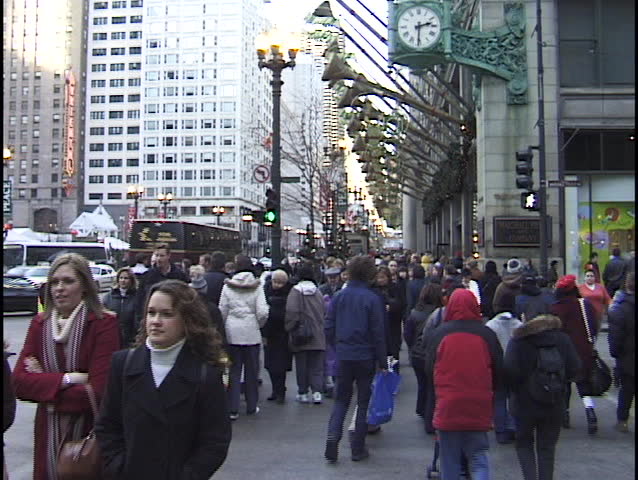 Chicago christmas shopping 1
