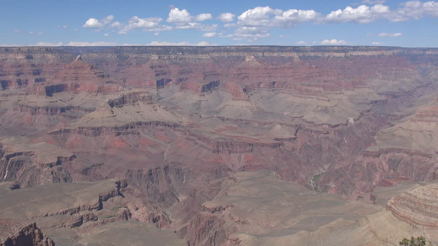 Amazing Grand Canyon with clouds, Arizona, United States, USA