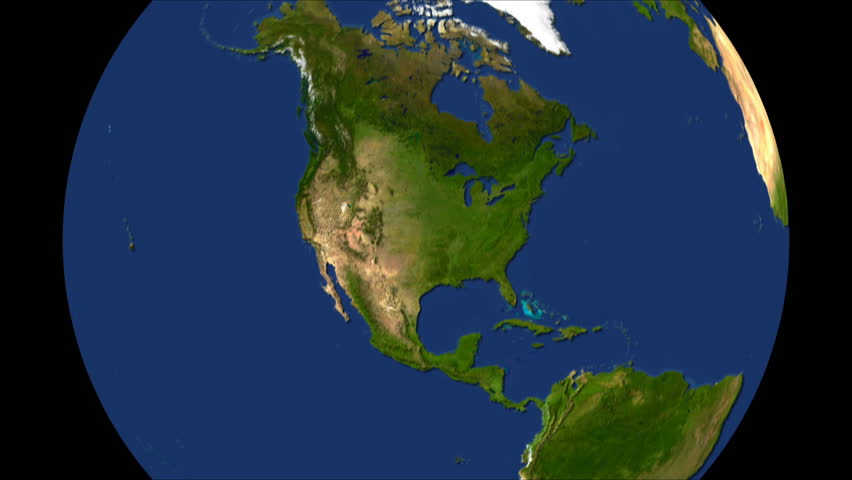 Zooming into Oregon, America
