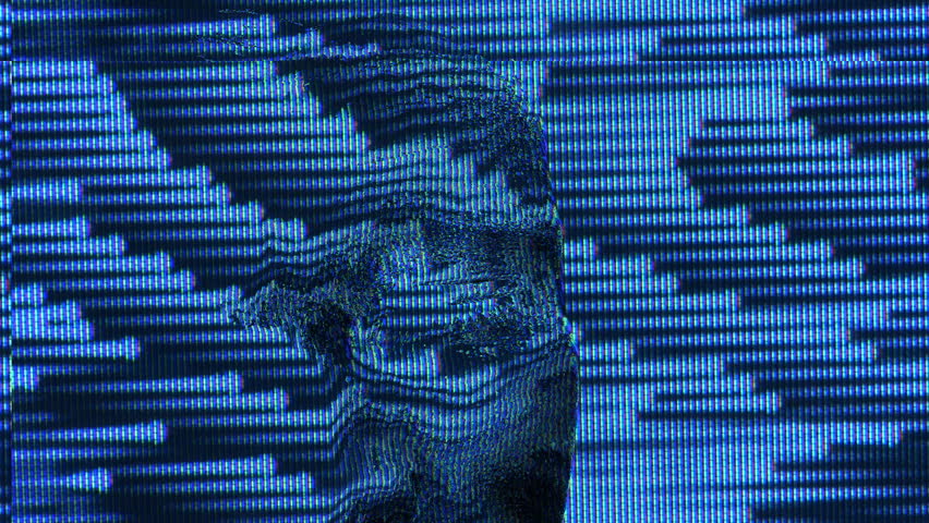 Face in TV Noise