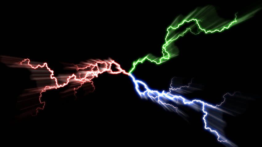 abstract lightning