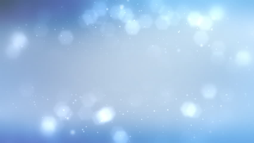 A seamless blue background loop featuring falling stars with space for text.