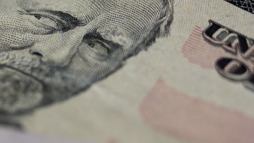 Uncomfortable Looking Ex President on US Currency