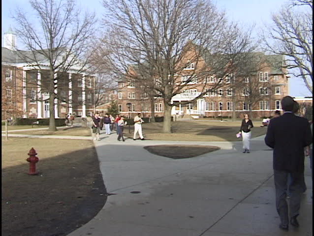 College Campus - clip 1 of 2