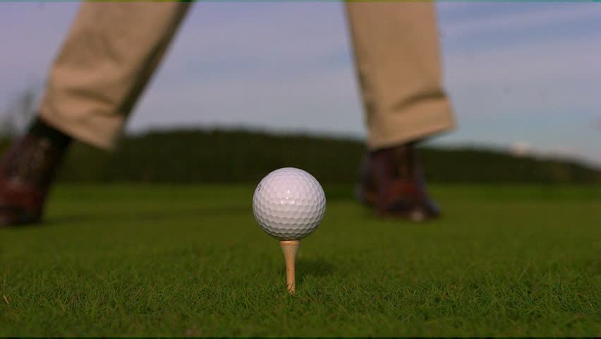 Golf Slow motion. Phantom HD 720P