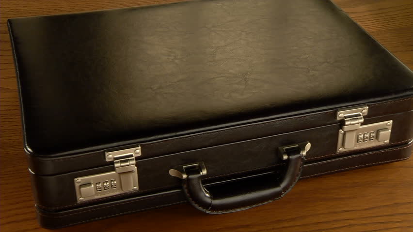 Briefcase full of US money
