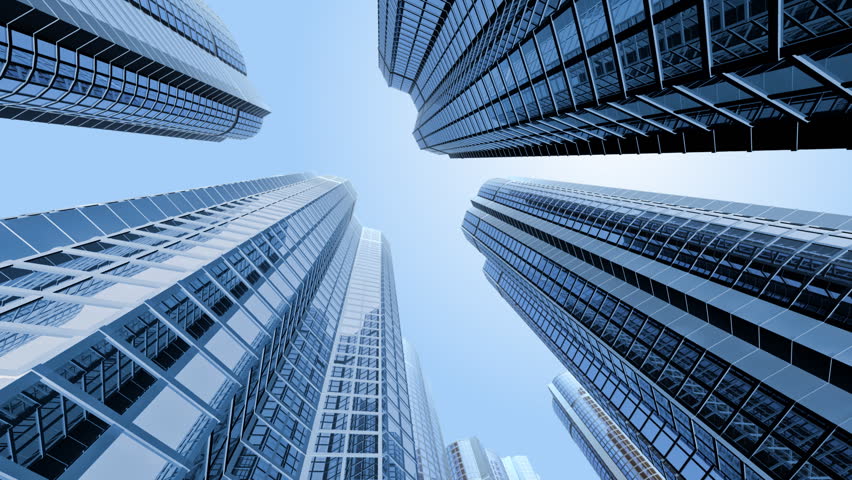 3d rendered cityscape