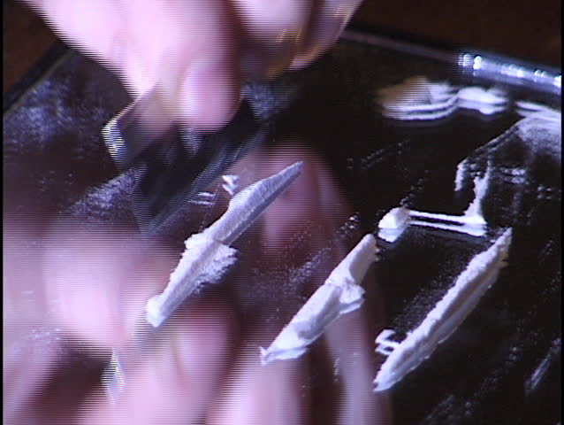 Snorting Cocaine
