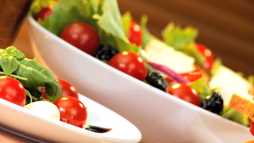 Healthy whole-grain bread sandwich filled with fresh salad ingredients 