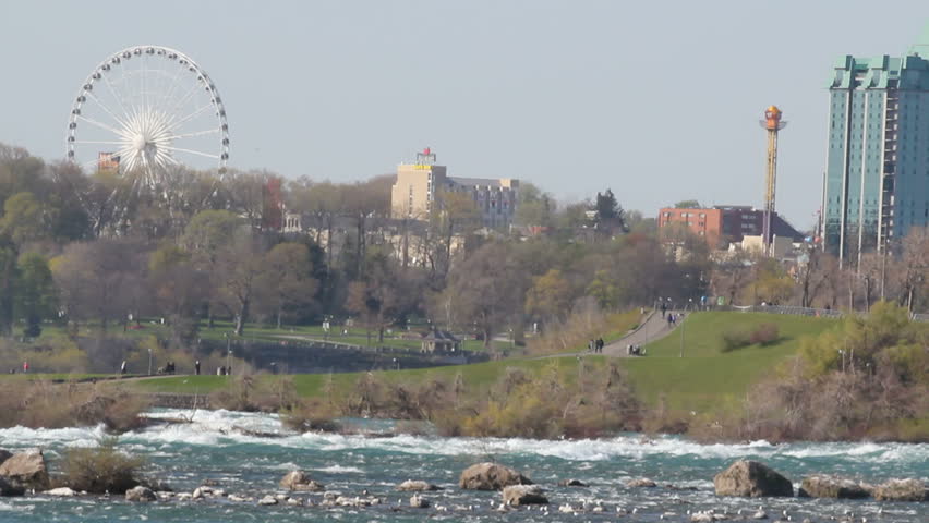 Goat Island at Niagara Falls 