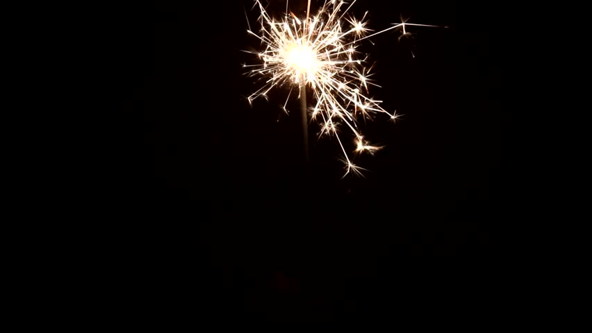 new year sparkler