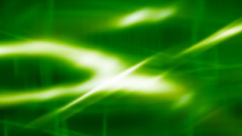 Green Abstract Flowing Highlights Animated Background 