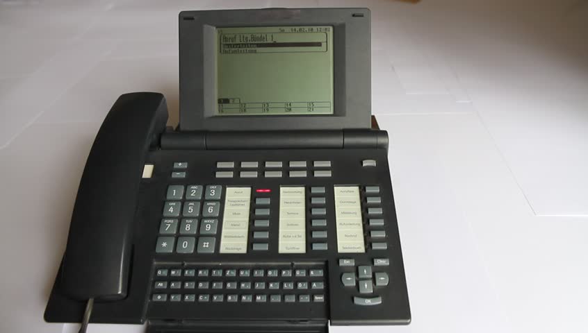 phone rings