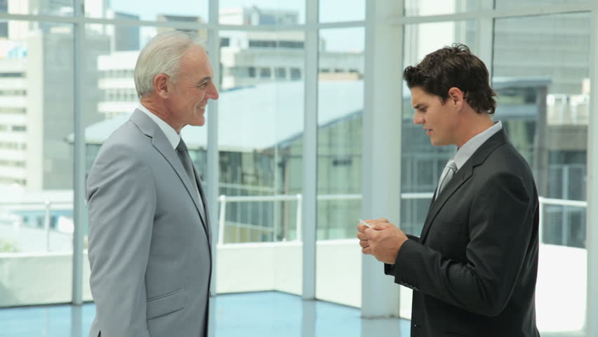 Businessmen Shaking Hands