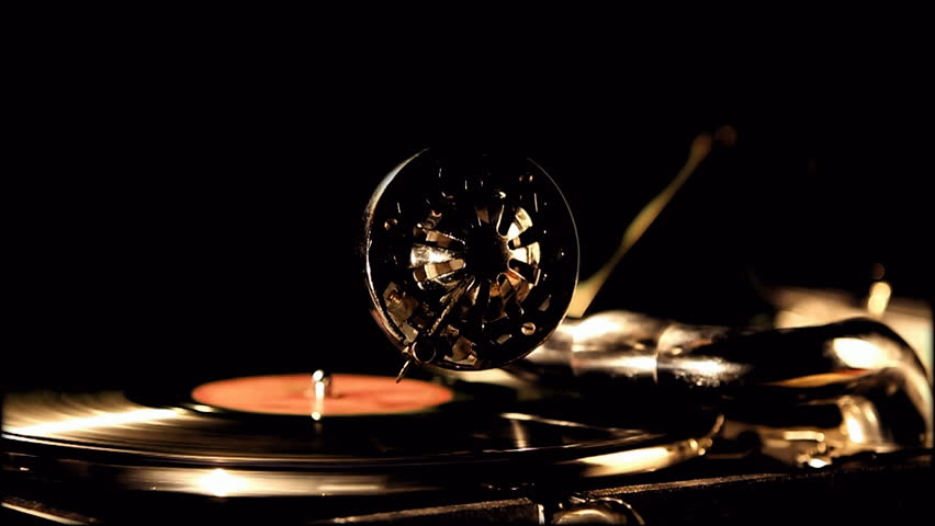 Retro portable phonograph