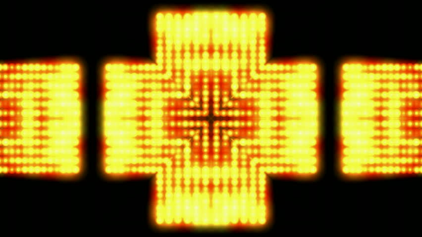 flare golden beads shaped neon light,stage background,Hollywood,dazzling
