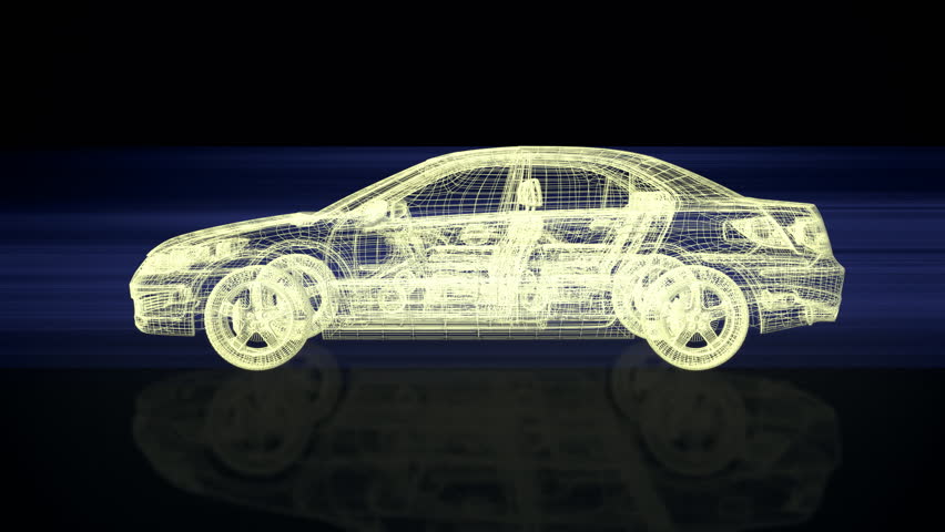 Car wire mesh morphing, seamless loop